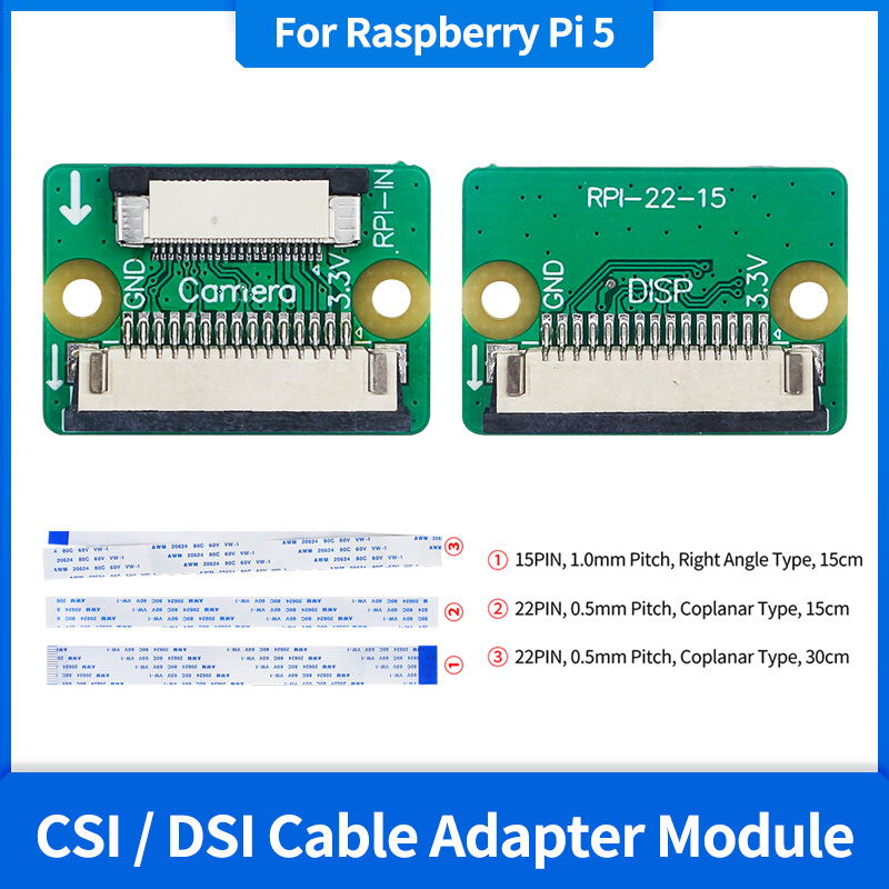 Raspberry Pi Hq Camera Microscope Lens - Convertitore CSI DSI per Raspberry Pi